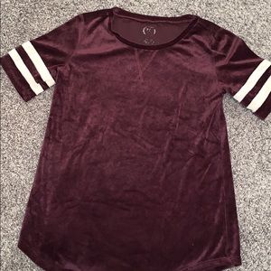 Velvet T shirt